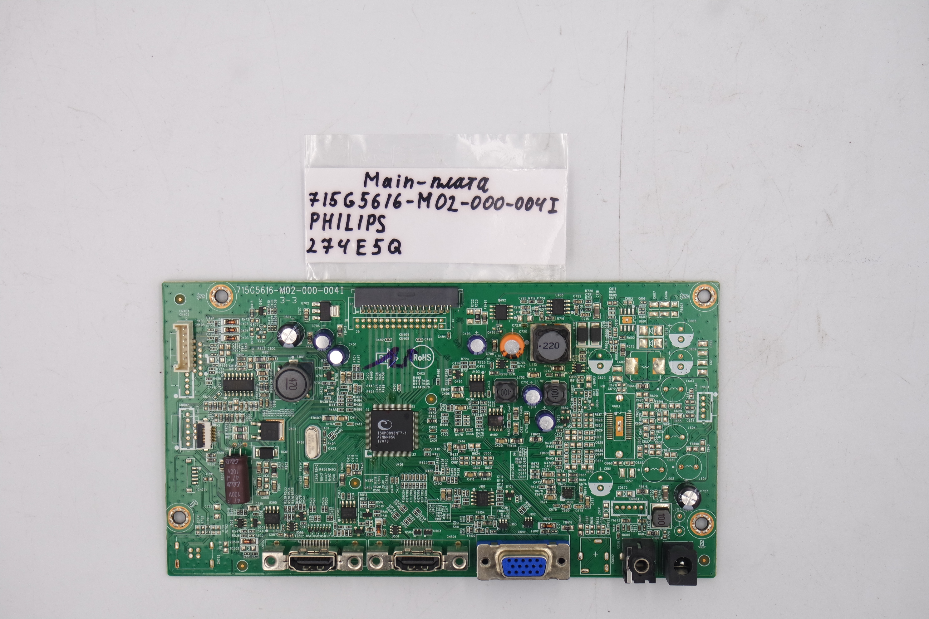 MAIN плата 715G5616-M02-000-004I Philips 274E5Q фото 1