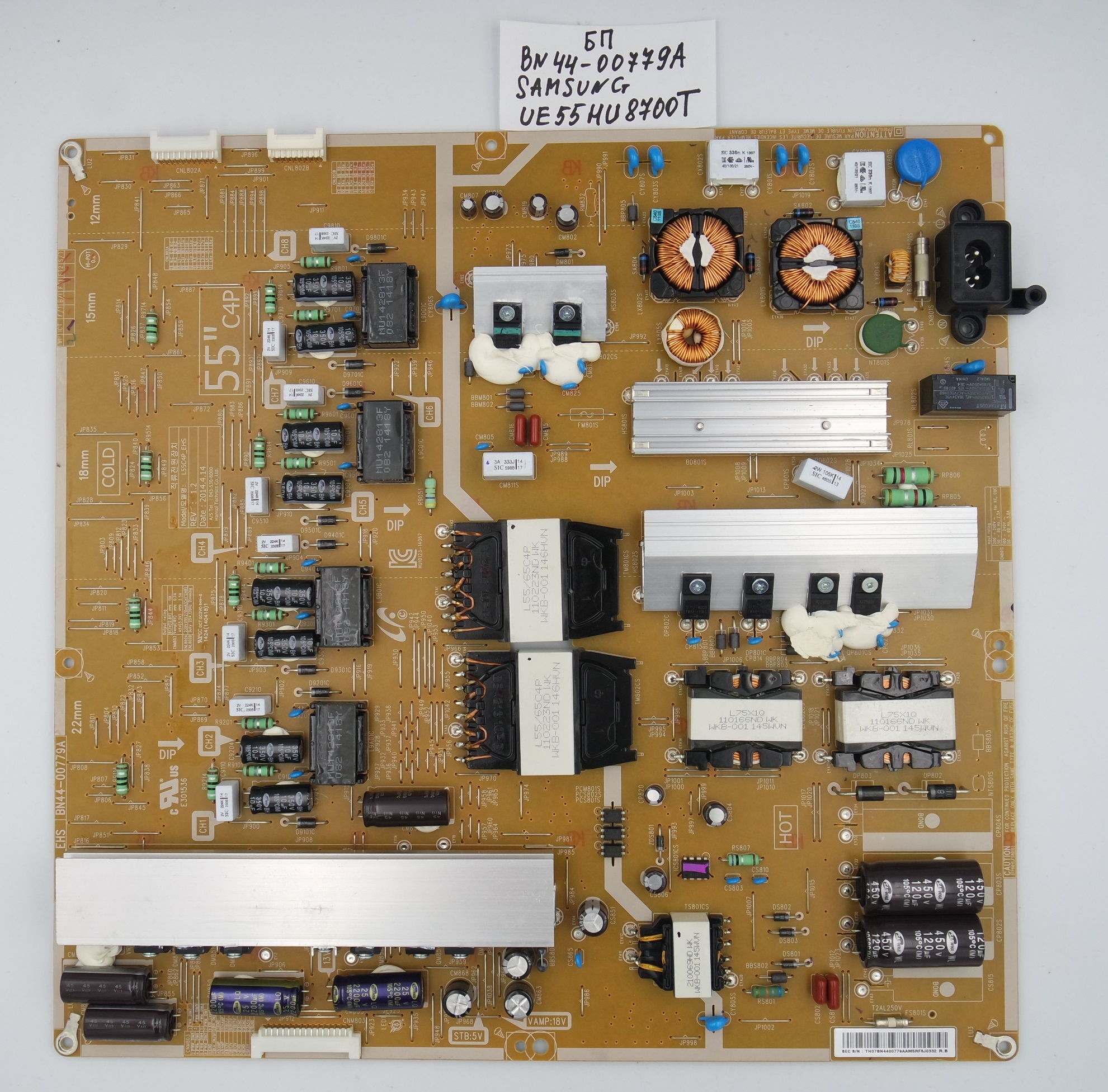Блок питания BN44-00779A Samsung UE55HU8700T фото 1