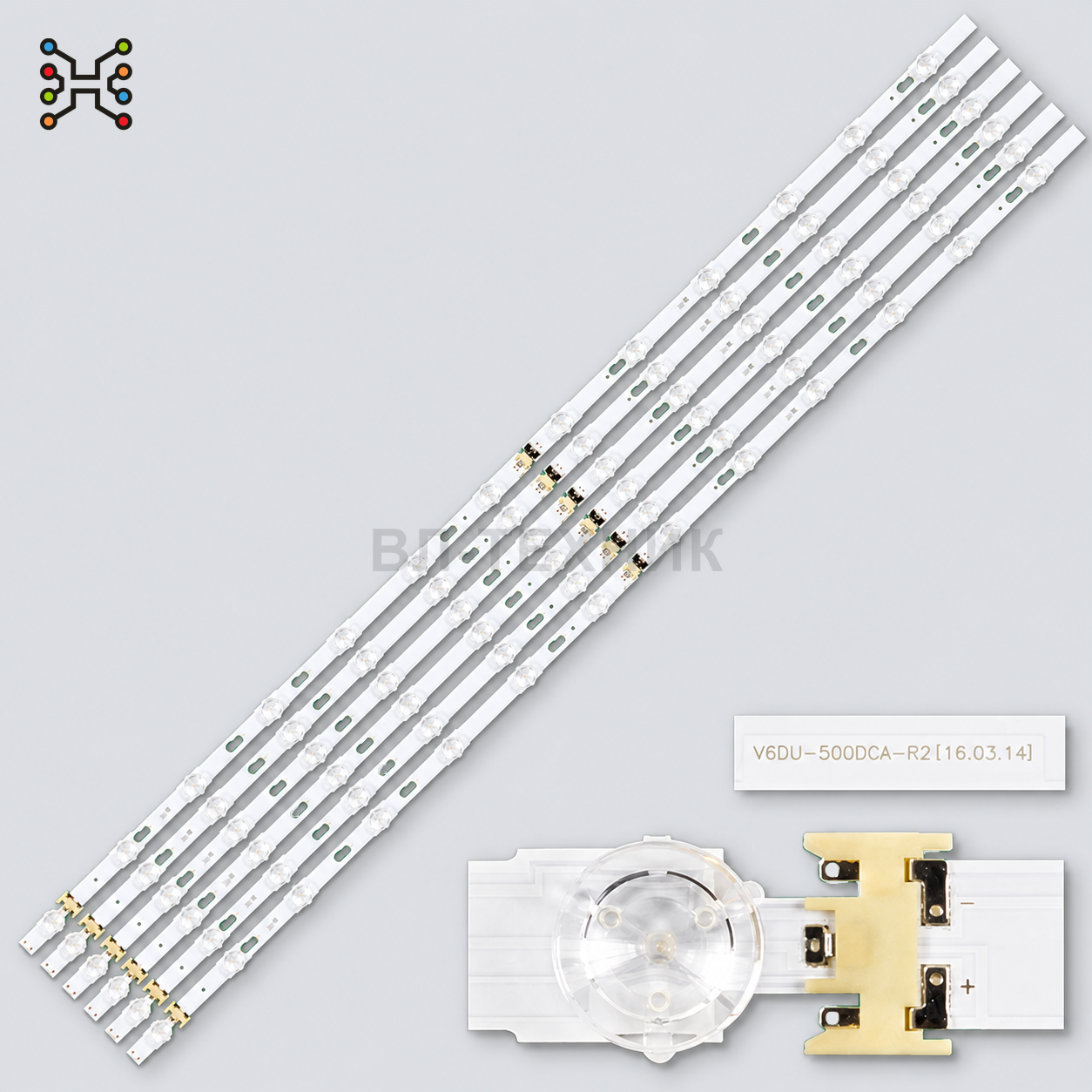 LED подсветка Samsung UE50KU6000 / UE50KU6020 / UE50KU6070 / UE50KU6090 / UE50MU6100 / UE50MU6120 / фото 1