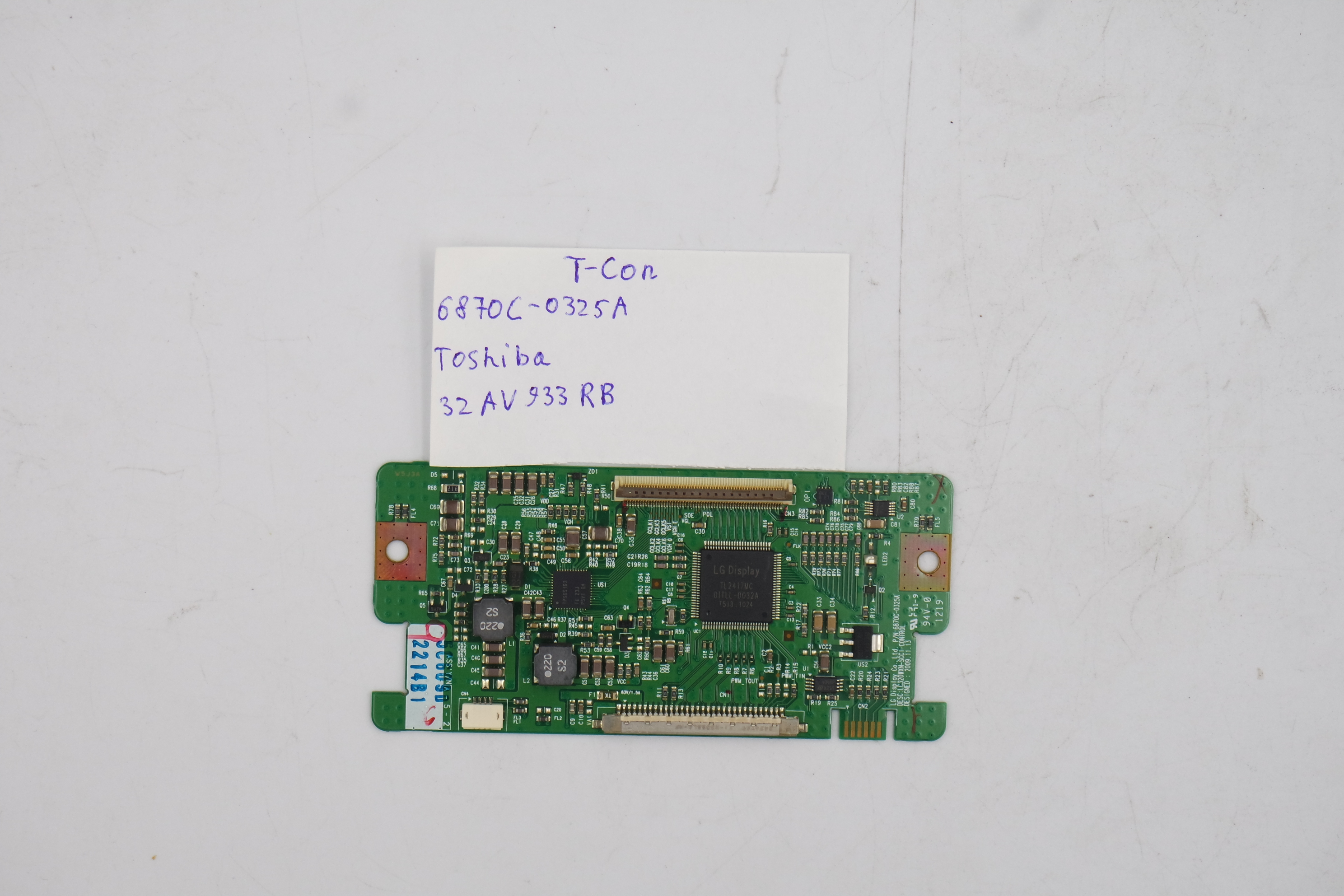 T-CON плата 6870C-0325A Toshiba 32AV933RB фото 1