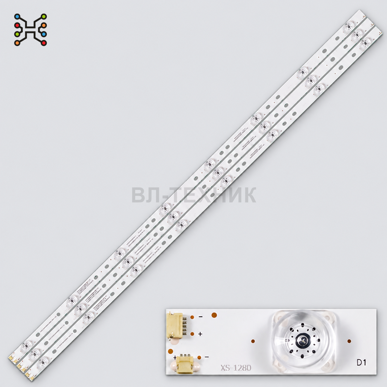 LED подсветка Haier H43E18 / H43E07A / LE43A31 / LE43A31G / LE43AL88E51 / LE43AL88K51 / LE43M31 / Bl фото 1