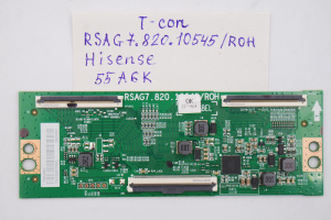 T-CON плата RSAG7.820.10545/ROH  Hisense 55A6K
