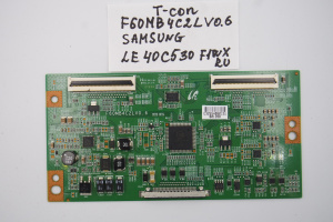 T-CON плата F60MB4C2LV0.6 Samsung LE40C530F1WXRU фото 2