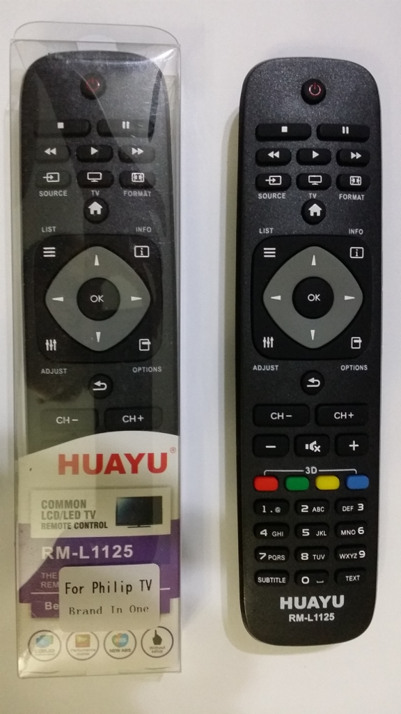 Универсальный пульт для телевизора Philips RM-627C фото 1