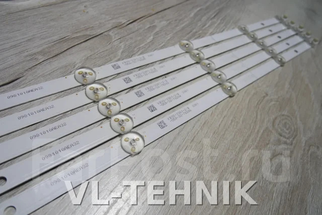 LED подсветка MI55T32_5x10_MCPCB 12mm_V1. Б.У фото 1