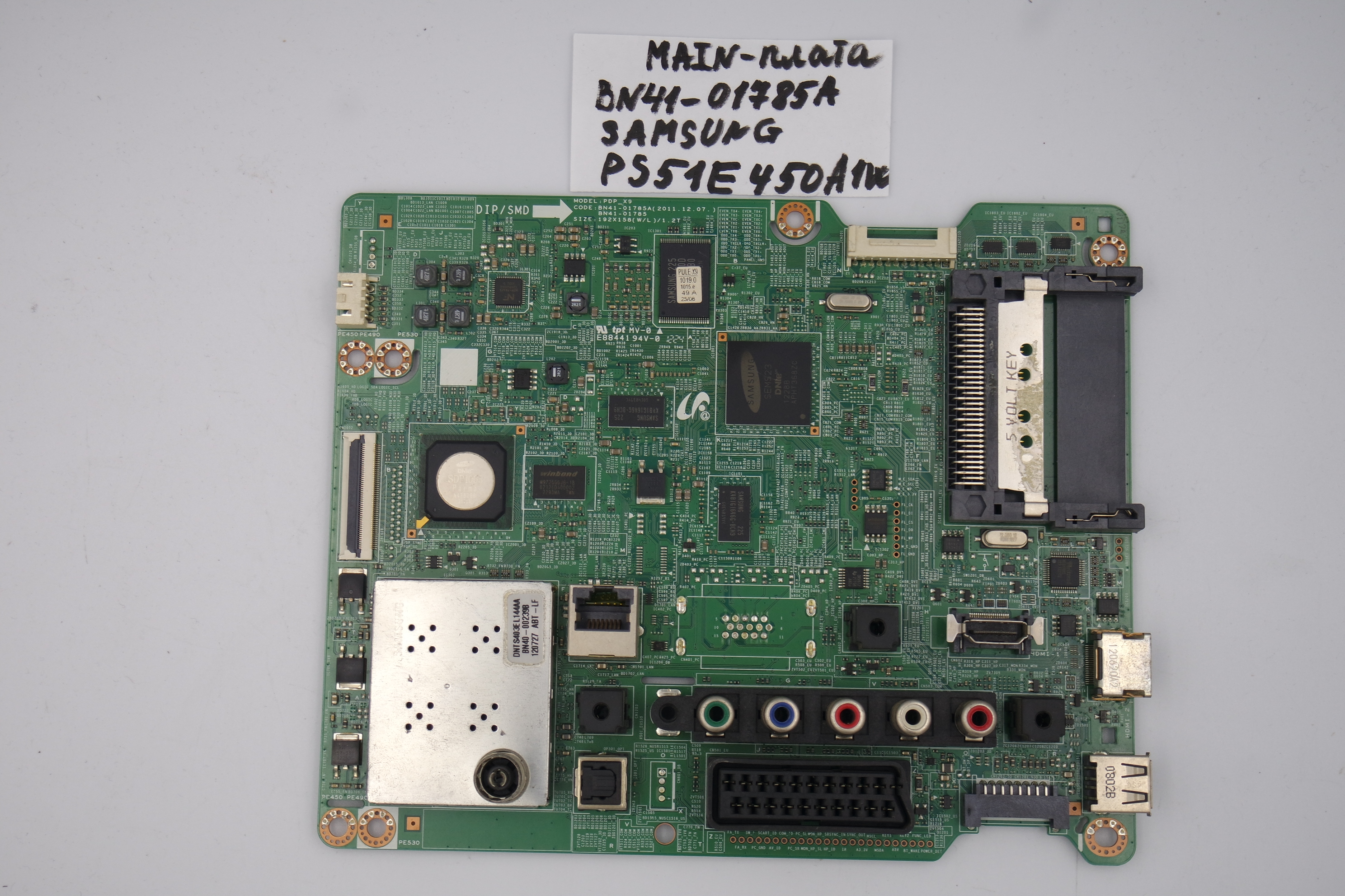 MAIN основная плата BN41-01785A Samsung PS51E450A1W фото 1