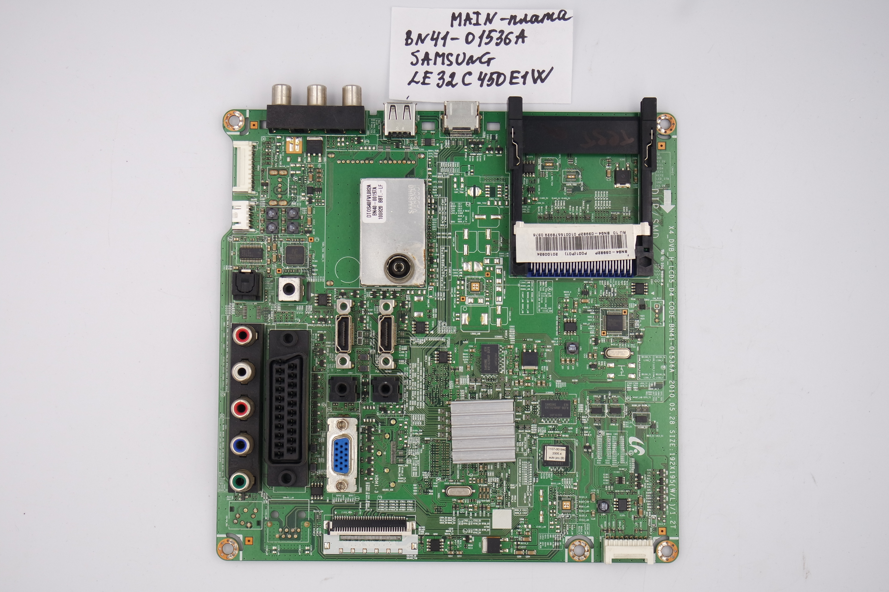 MAIN основная плата BN41-01536A Samsung LE32C450E1W фото 1