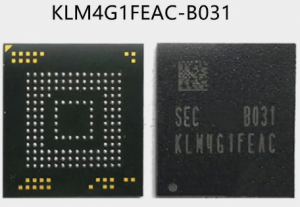 Микросхема памяти EMMC KLM4G1FEAC-B031 Samsung фото 2