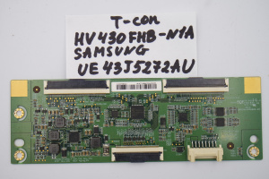 T-CON плата HV430FHB-N1A Samsung UE43J5272AU фото 2