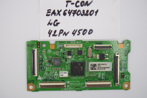 T-CON плата EAX64703201 LG 42PN4500 фото 2