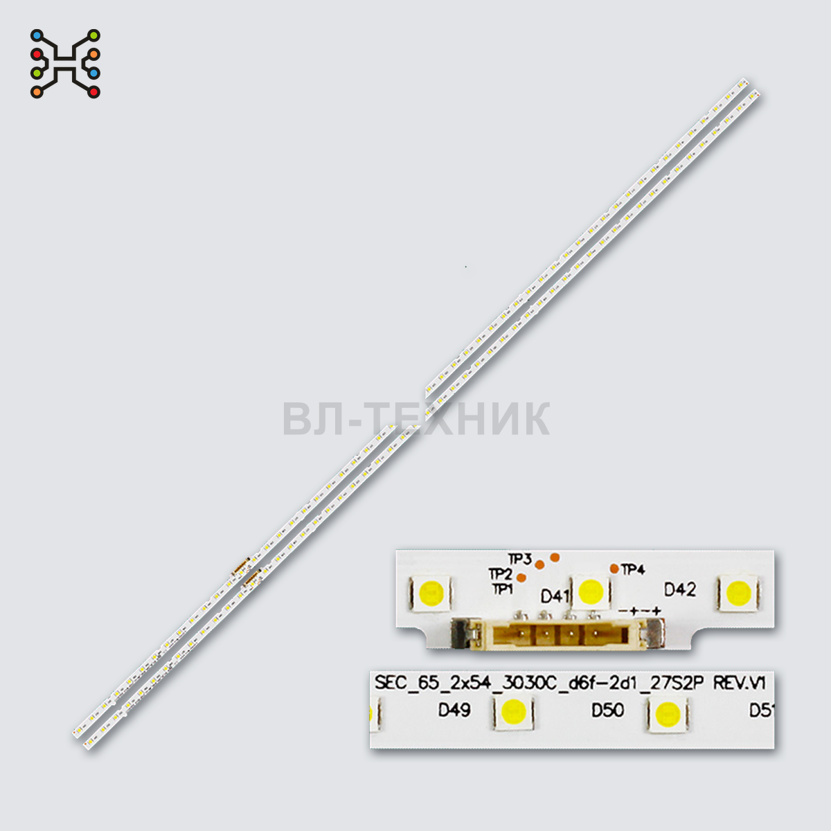 LED подсветка Samsung UN65MU6290VXZA / UN65MU6290VXZA GA01 / UN65MU6290 / UN65MU6290F / UN65MU6290V, фото 1