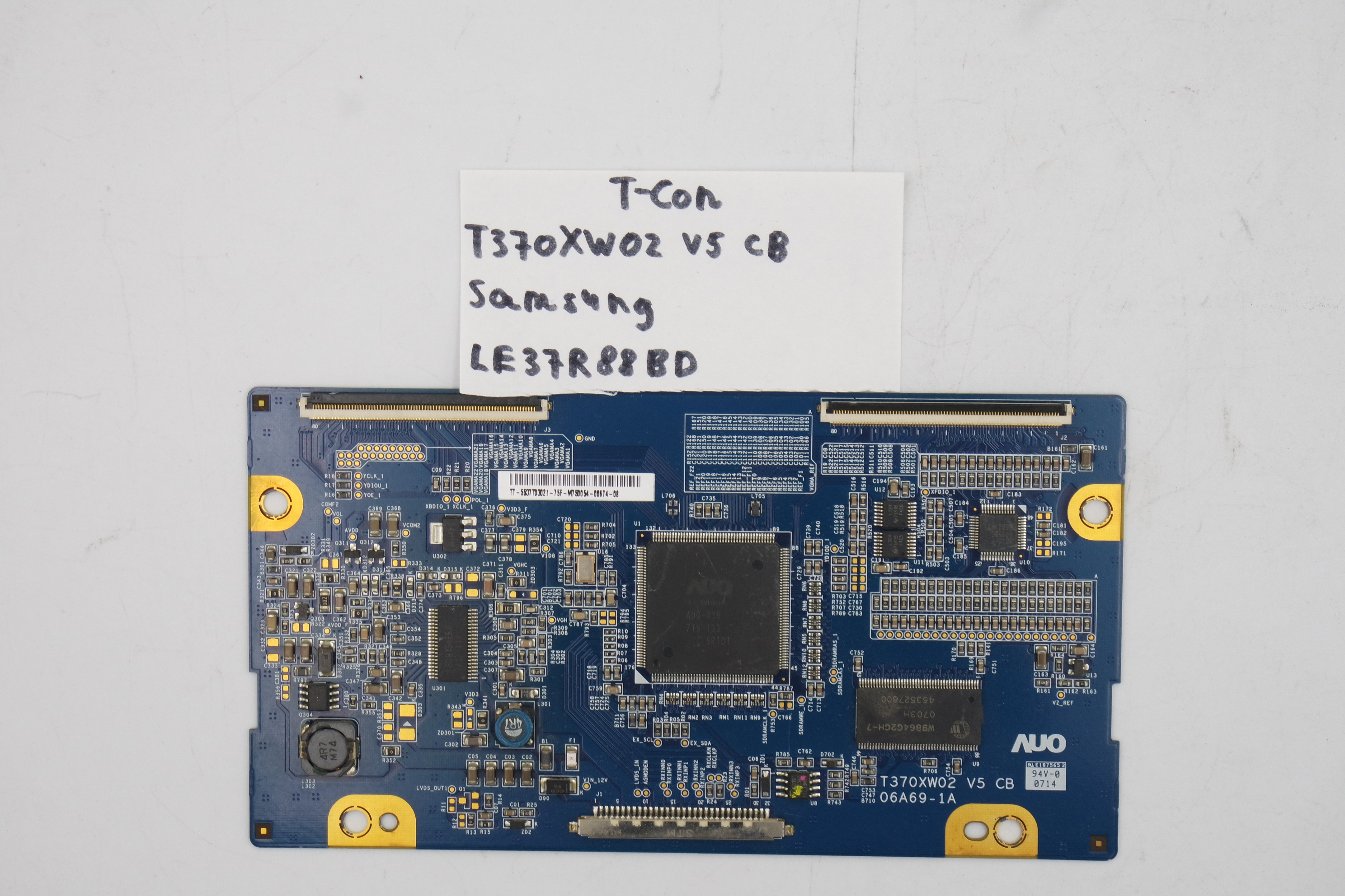 T-CON плата T370XW02 V5 CB Samsung LE37R88BD фото 1