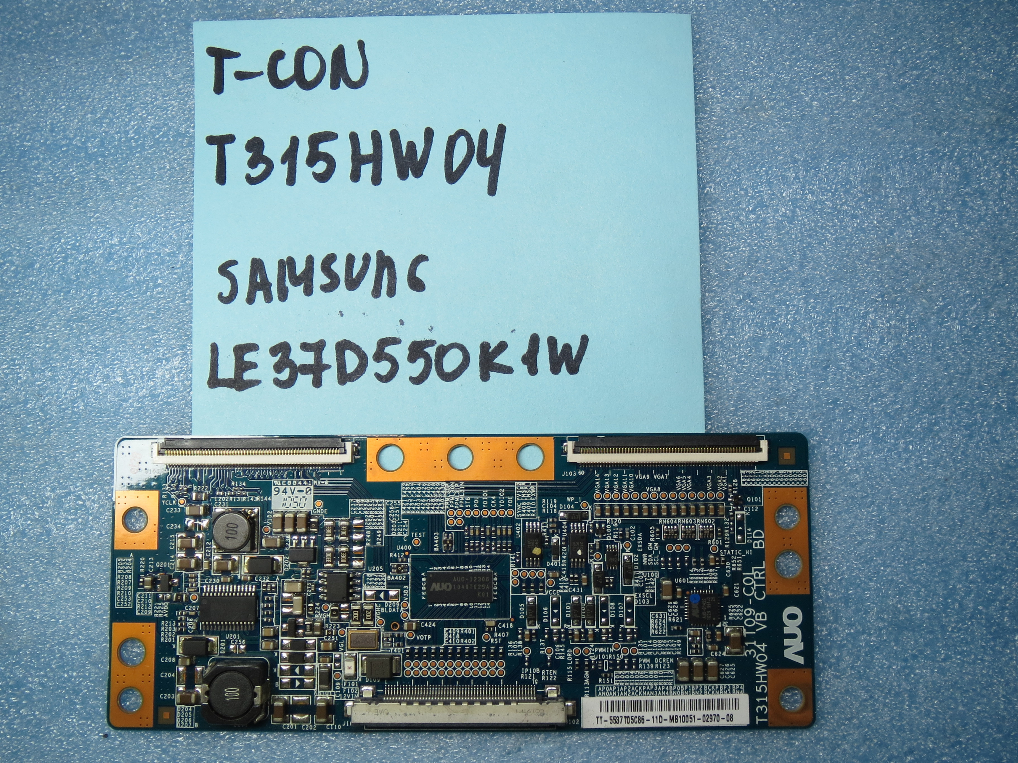 T-CON плата T315HW04 Samsung LE37D550 фото 1