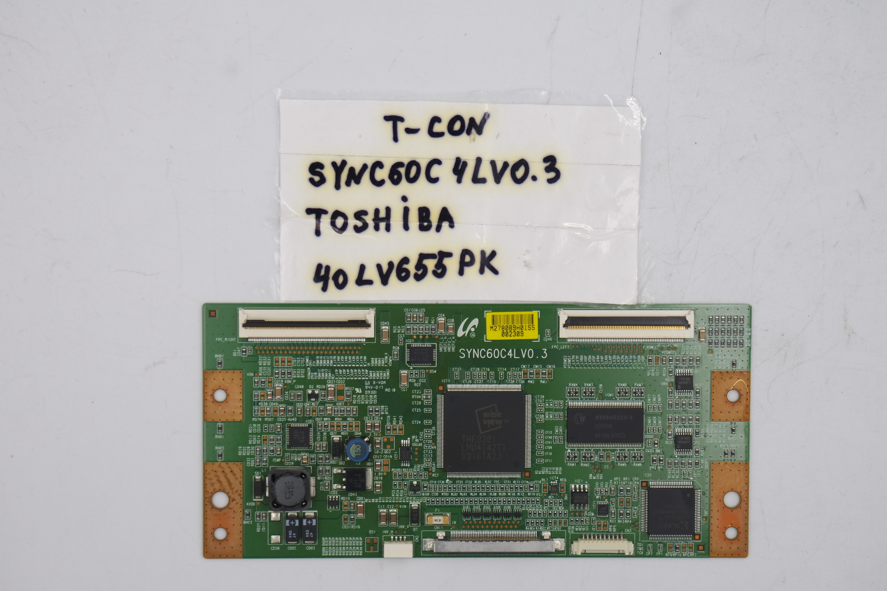 T-CON плата SYNC60C4LV0.3 Toshiba 40LV655PK фото 1