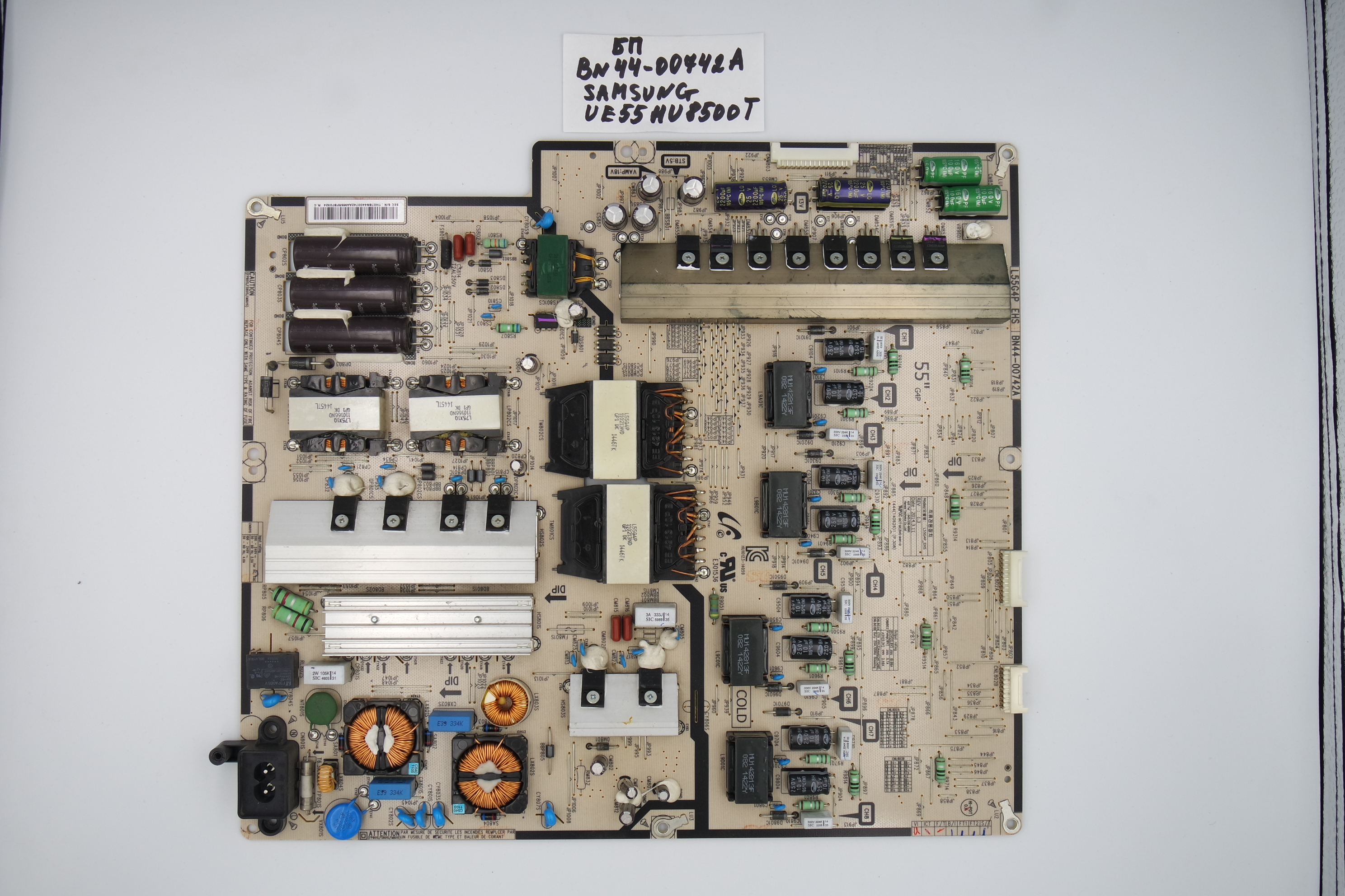 Блок питания BN44-00742A Samsung UE55HU8500T фото 1