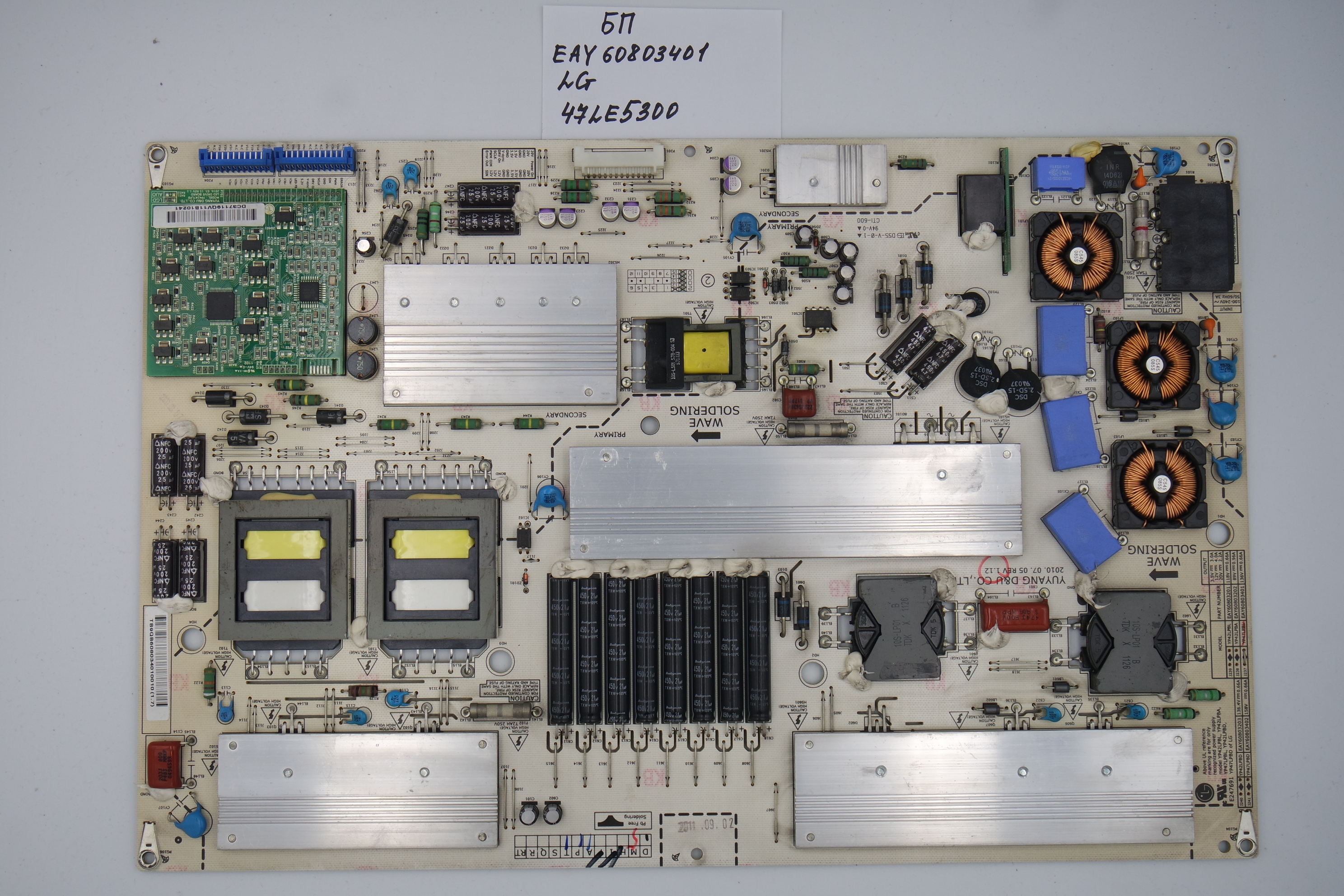 Блок питания EAY60803401 LG 47LE5300 фото 1