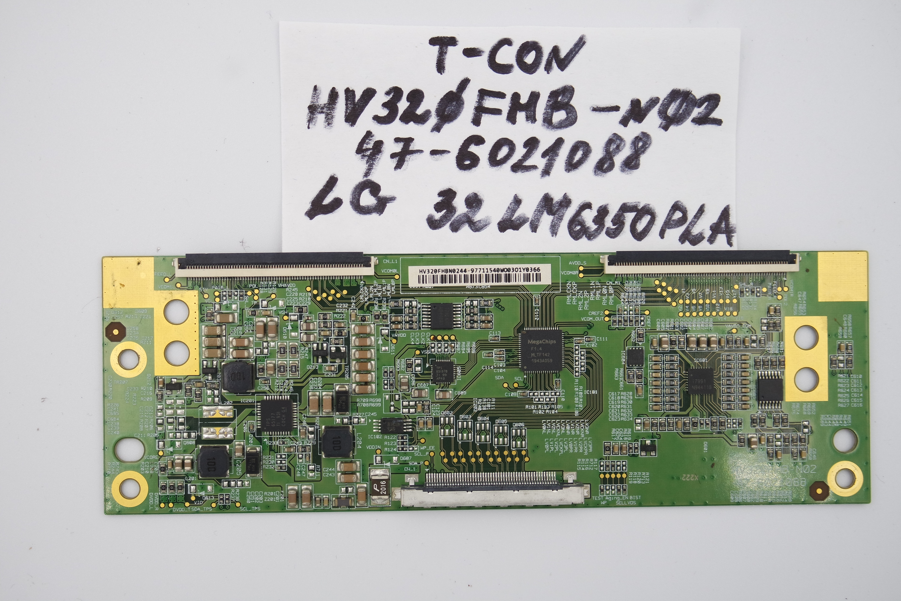 T-CON плата HV320FHB-N02 47-6021088  LG 32LM6350PLA фото 1