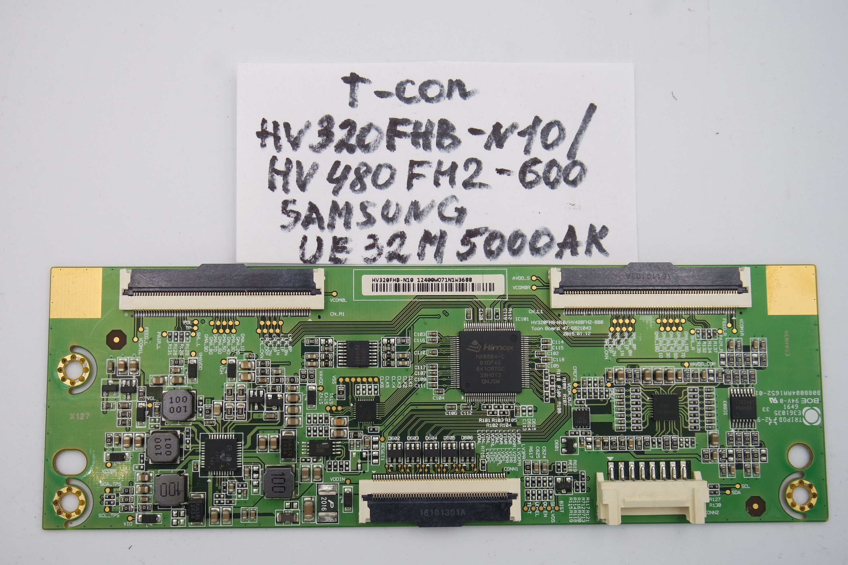 T-CON плата HV320FHB-N10/HV480FH2-600 Samsung UE32M5000AK фото 1