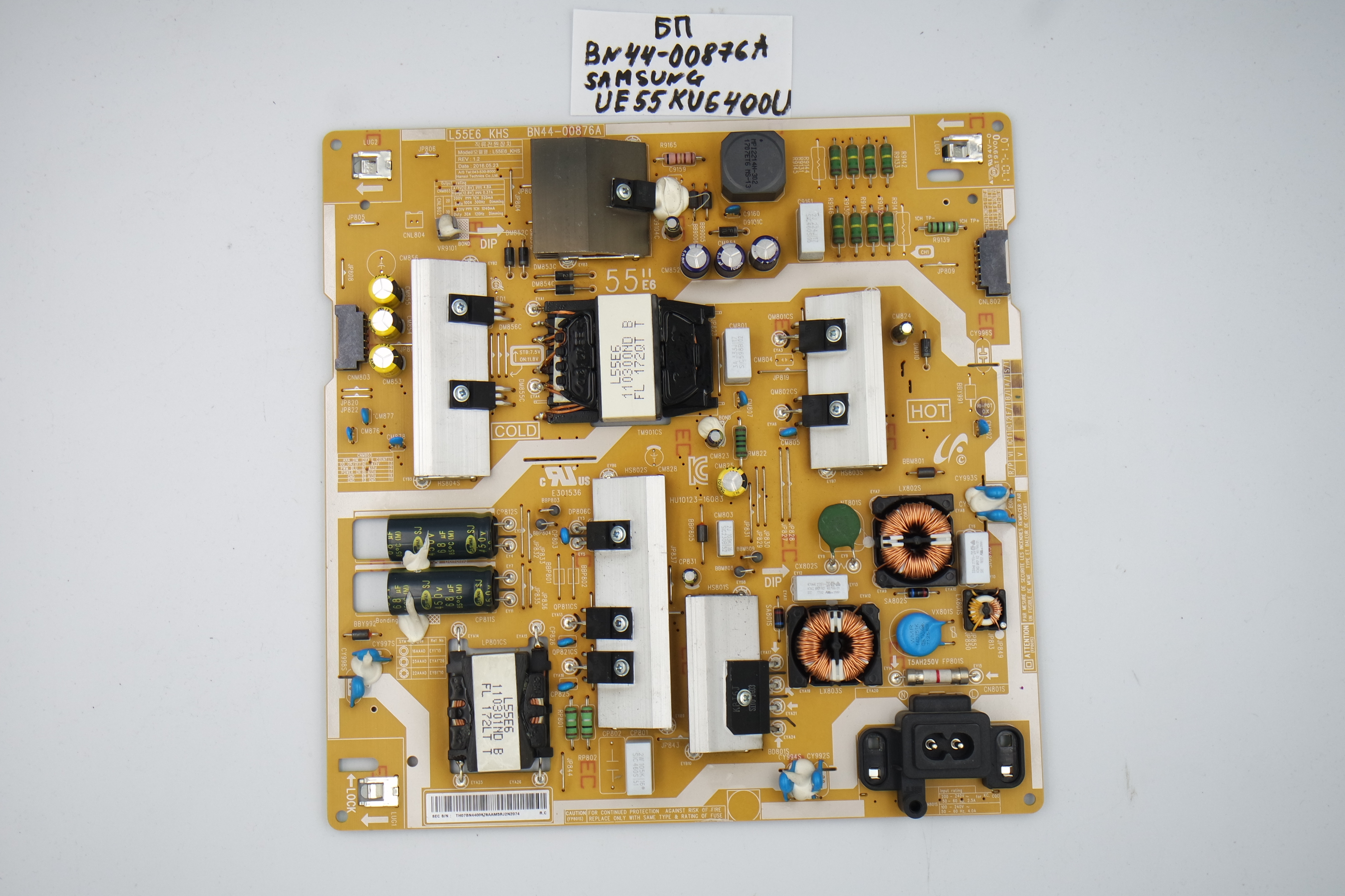 Плата питания  BN44-00876A Samsung UE55KU6400U фото 1