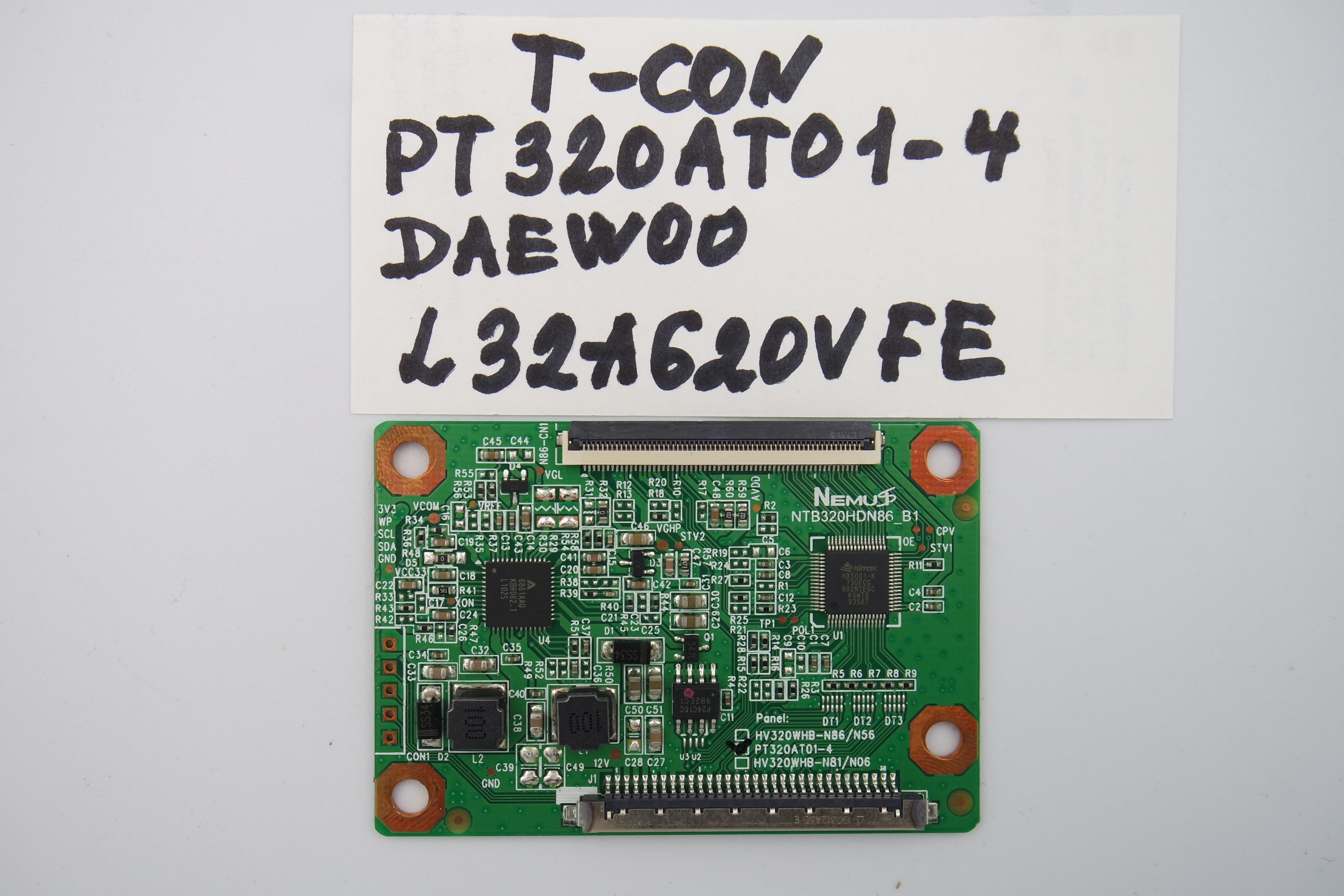 T-CON плата PT4320AT01-U DAEWOO L32A620VFE фото 1