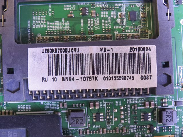 MAIN плата BN41-02504A Samsung UE60KS7000UXRU