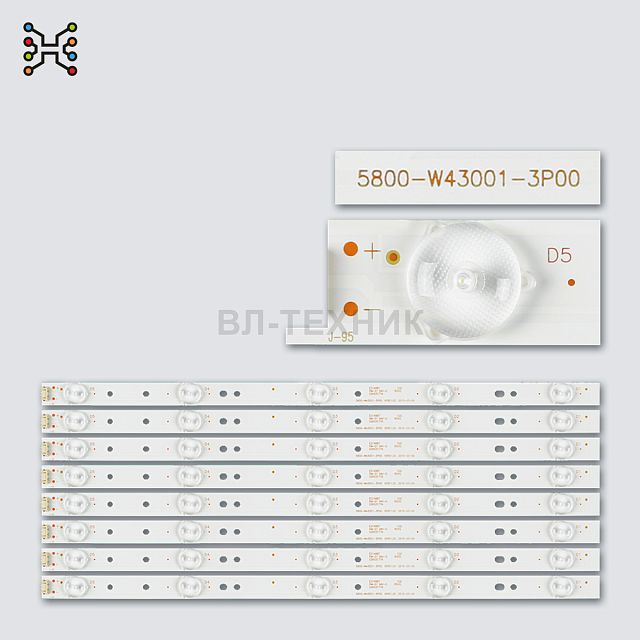 LED подсветка Erisson 42LES66 / 43LES70T2 / 43LES76T2 / Inno-Hit IH43E30 / Polaroid TQL43F4PR001 / R
