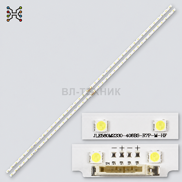 LED подсветка Samsung UE58RU6105 / UE58RU7100 / UE58RU7170 / UE58NU7100, JL.E580M2330-408BS-R7P-M-HF