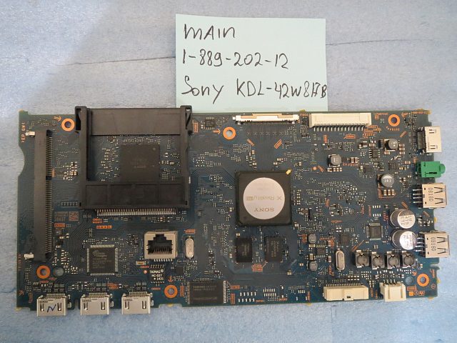 MAIN основная плата 1-889-202-12 Sony KDL-42W817B