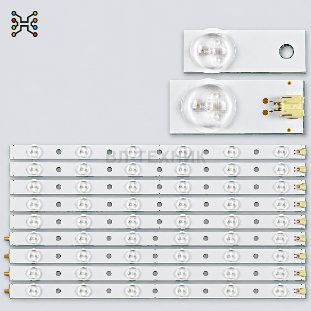 LED подсветка Toshiba 39P2306EV / 39P2300D / 39L2300D / 39L2333D / 39L2333DG / 39L4353D / 39L4353RB