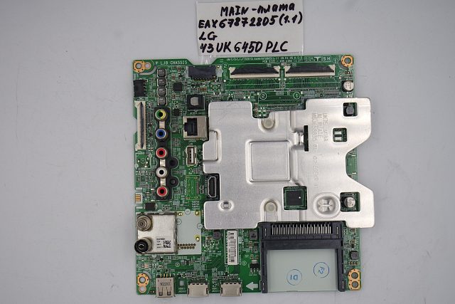 MAIN основная плата EAX67872805 (1.1) LG 43UK6450PLC