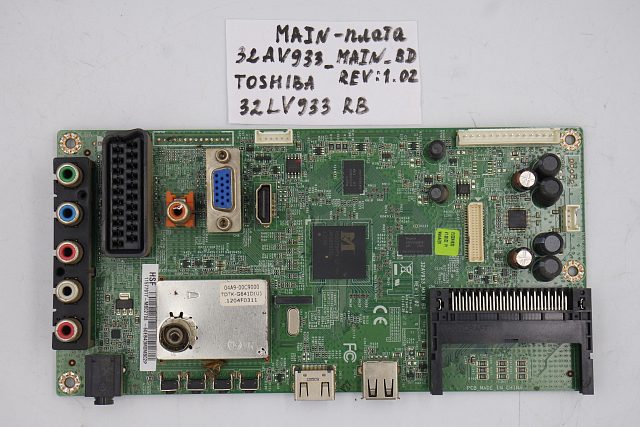 MAIN плата 32AV933_MAIN BD Toshiba 32LV933RB