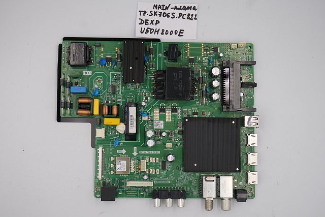 MAIN основная плата TP.SK706S.PB822 Dexp U50H8000E