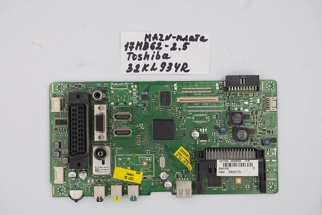(MAIN) Основная плата 17MB62-2.5 Toshiba 23KL934R