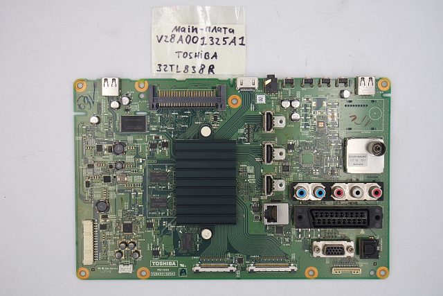 MAIN основная плата V28A001325A1 Toshiba 32TL838R