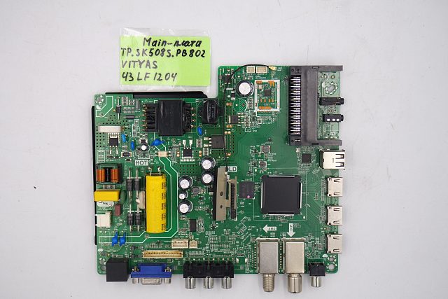 MAIN основная плата TP.SK508S.PB802 VITYAS 43LF1204