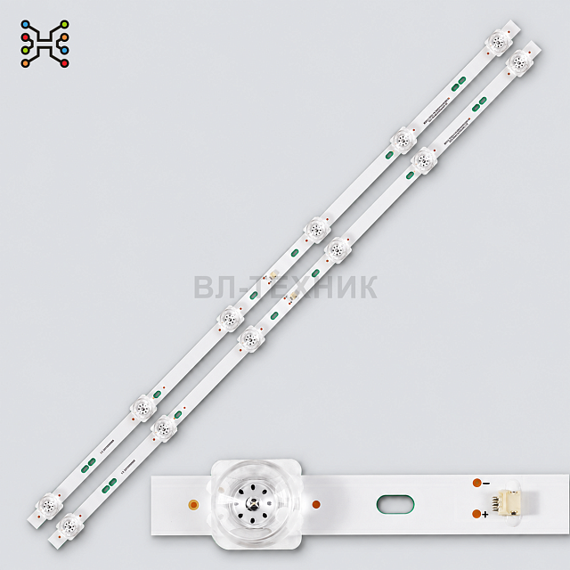 LED подсветка ECON EX-32HS017B / GALATEC TVS-SH3202MC / UNITED 32DH58 / 32DU58 / 32DU58WLG / 32LE220