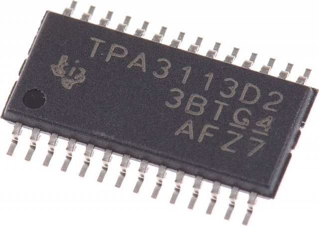 Микросхема TPA3113D2 Audio