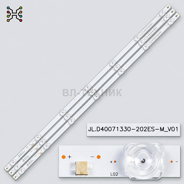 LED подсветка Xiaomi Mi TV 4A 40 L40M5-5AIN Redmi L40M5-RA L40M5-5AIN Mi L40M5 - JL.D40071330-202ES-