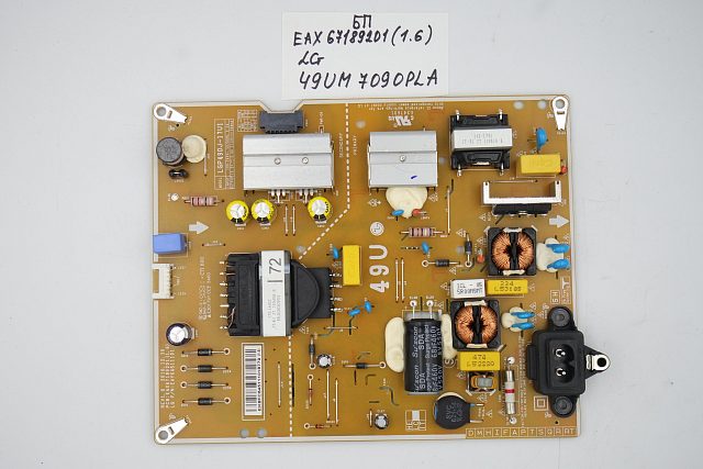 Блок питания EAX67189201 (1.6) LG 49UM7090PLA