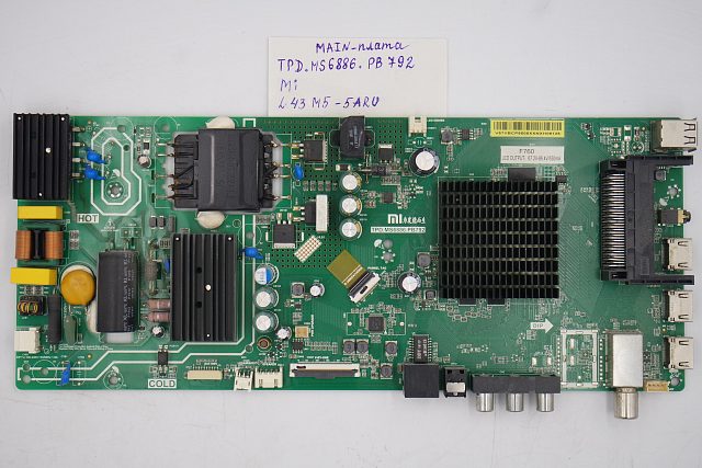 MAIN плата TPD.MS6886.PB792 Mi L43M5-5ARU