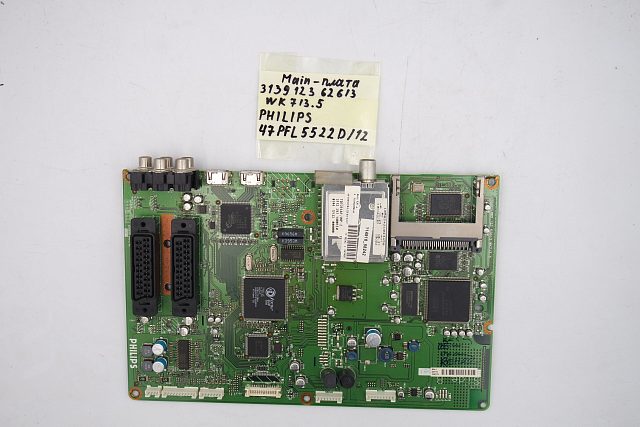 MAIN плата 3139 123 62613 WK713.5 Philips 47PFL5522D/12