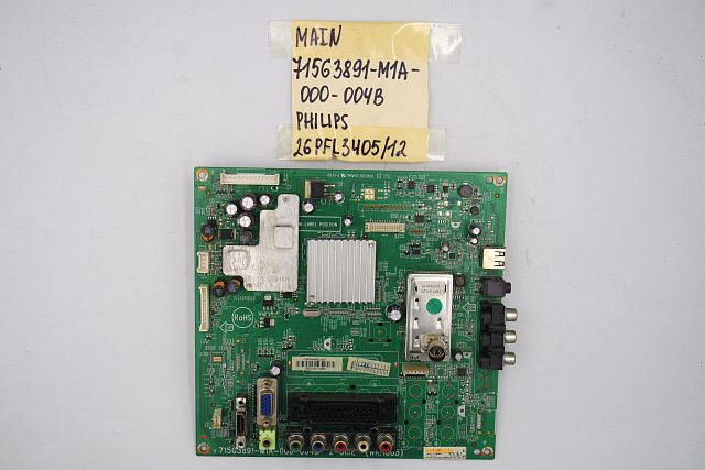 MAIN основная плата 715G3891-M1A-000-004B Philips 26PFL3405/12