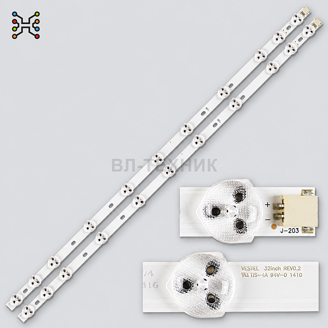 LED подсветка Toshiba 32W1333B / Philips 32PFL3107H / Vivax TV-32S50D / Grundig 32VLE4302BF