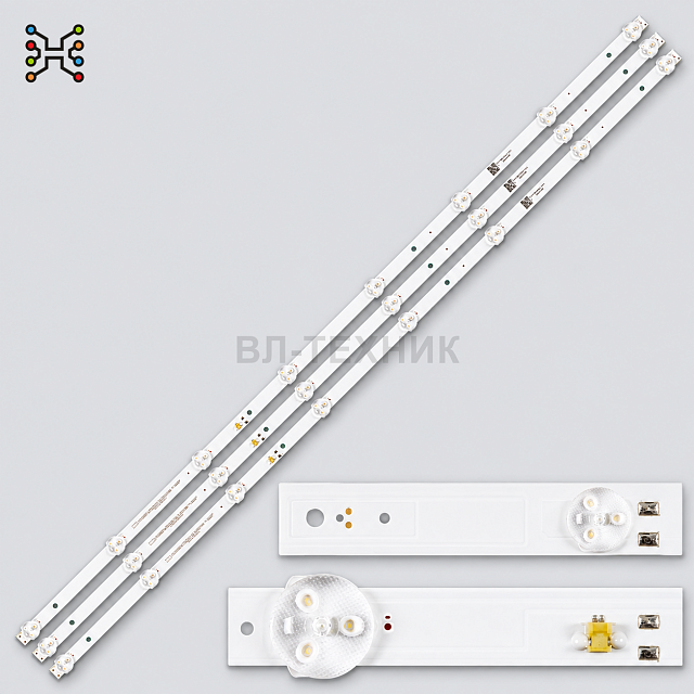 LED подсветка DEXP F40H8000E / H39D7100E / H39Q7100E, Digma DM-LED40SBB31 / DM-LED40SBB33, Aceline 4