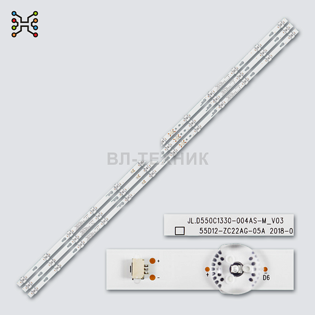 LED-подсветка для телевизоров Xiaomi Mi L55M5-5ARU, Xiaomi L55M5-5ARU, Xiaomi Mi TV 4S 55 T2
