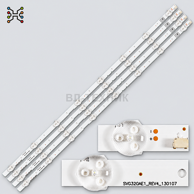 LED подсветка Sony KDL-32R400A / KDL-32R420A / KDL-32R421A / KDL-32R423A / KDL-32R424A / KDL-32R400C