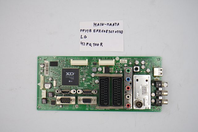 MAIN плата PP91B EAX60836101 (6) LG 42PQ100R