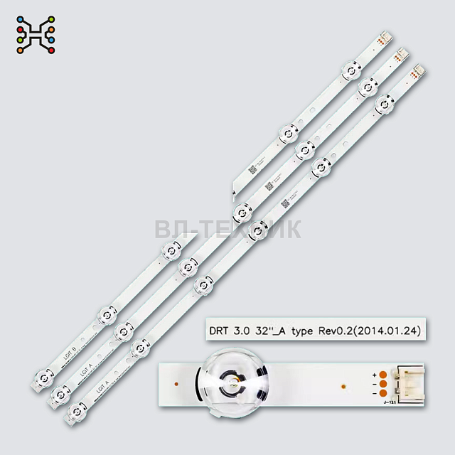 LED подсветка НЕ ОРИГИНАЛ  LG 32LB550B / 32LB561V / 32LB570V