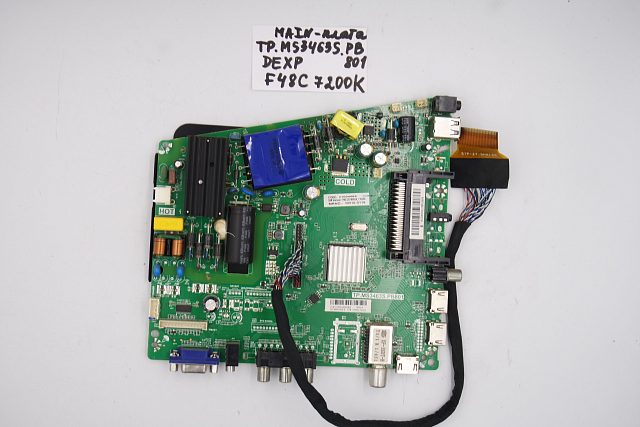 MAIN основная плата TP.MS3463S.PB801 Dexp F48C7200K