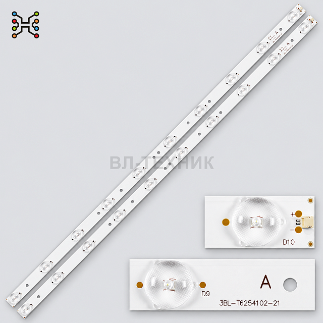 LED подсветка Supra STV-LC32450WL STV-LC32500WL STV-LS32ST900WL Fusion FLTV-32H10 FLTV-32H100 JVC LT